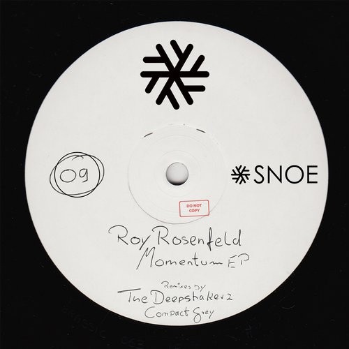 image cover: Roy RosenfelD - Momentum EP / SNOE / SNOE009