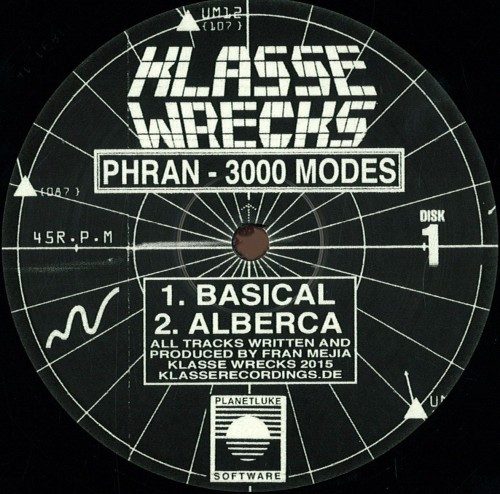 Phran – 3000 Modes / Klasse Wrecks / WRECKS006
