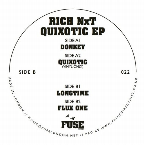image cover: Rich NXT - Quixotic EP / Fuse London / FUSE022