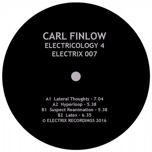 image cover: Carl Finlow - Electricology EP / Electrix Recordings / ELECTRIX007