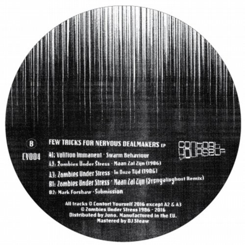 image cover: Various Artists - Few Tricks For Nervous Dealmakers EP / Contort Yourself / CY004