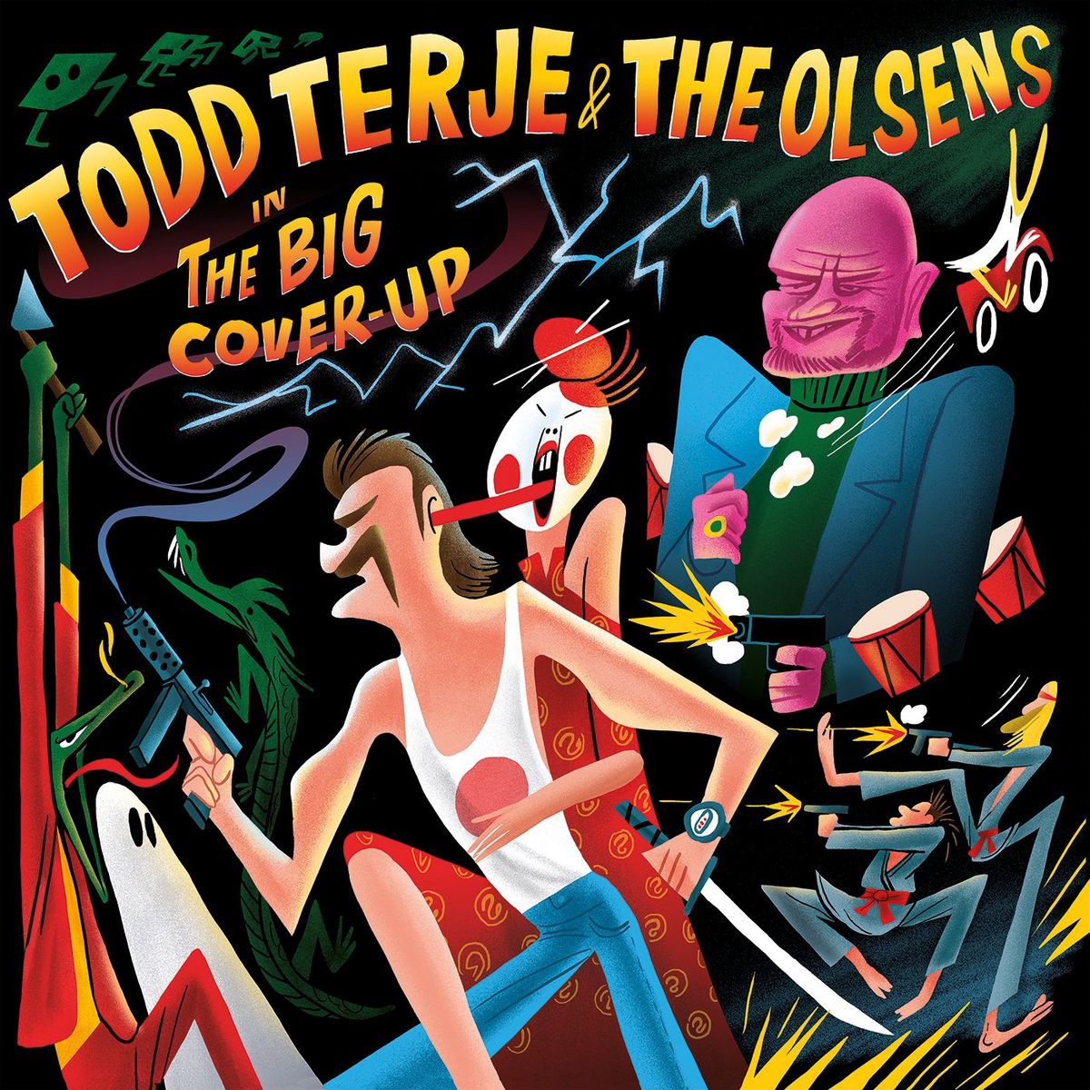 image cover: Todd Terje & The Olsens - The Big Cover-Up / Olsen / OLS013