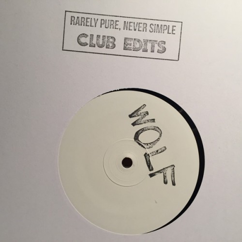 image cover: Frits Wentink - Rarely Pure Never Simple (Club Edits) / Wolf Music Recordings / WOLFLP002RMX