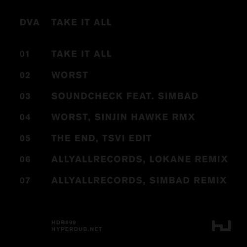 image cover: DVA - Take It All / Hyperdub / HDB099