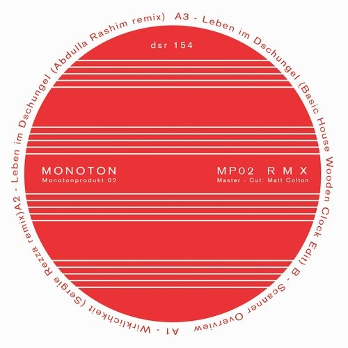image cover: Monoton - MP02 R M X - EP / Desire / DSR154