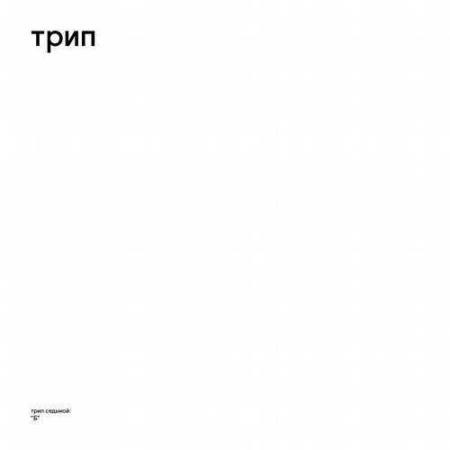 image cover: Bjarki - "B" / Trip / TRP007