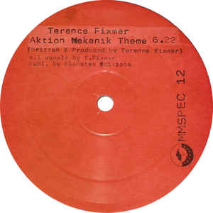 image cover: Terence Fixmer - Aktion Mekanik Theme / Music Man Records / MMSPEC12