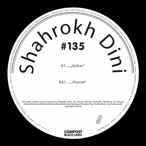 image cover: Shahrokh Dini - Compost Black Label #135 - Gohar / Pouran / CPT4853