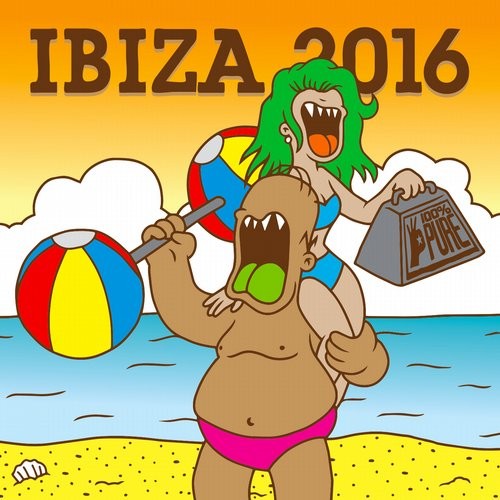 image cover: VA - 100%% Pure Ibiza 2016 / PUREDV070