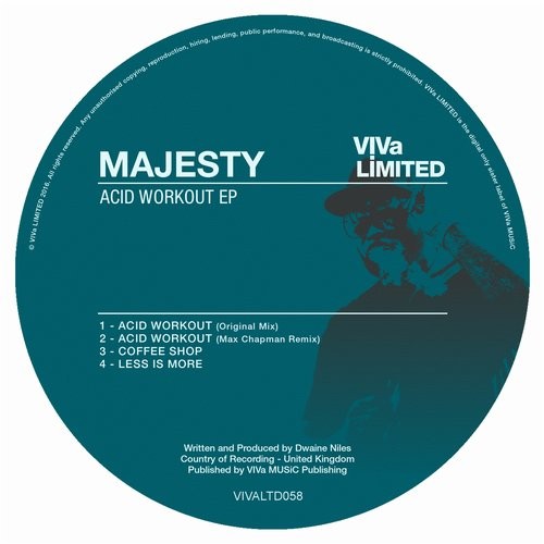 image cover: Majesty - Acid Workout / VIVALTD058
