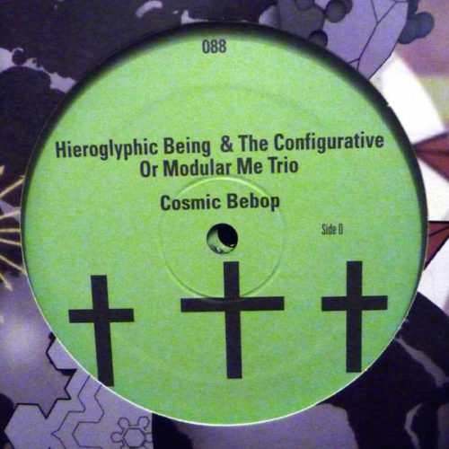 image cover: Hieroglyphic Being & The Configurative Or Modular Me Trio - Cosmic Bebop / MATH088