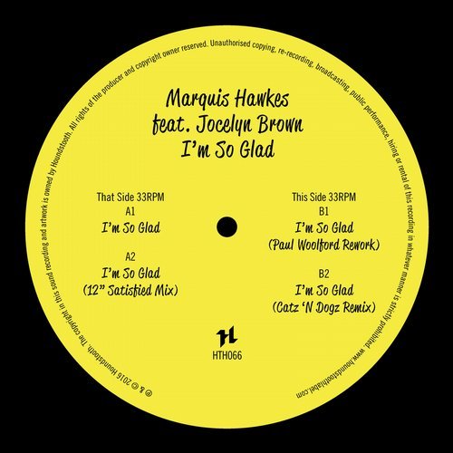 image cover: Jocelyn Brown,Marquis Hawkes - I'm So Glad / HTH066D