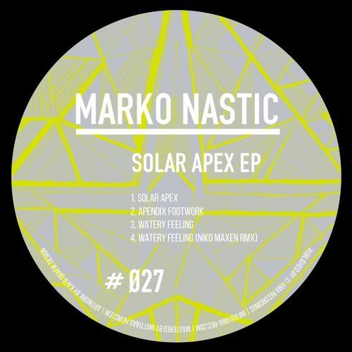 image cover: Marko Nastic - Solar Apex EP / AMA Recordings