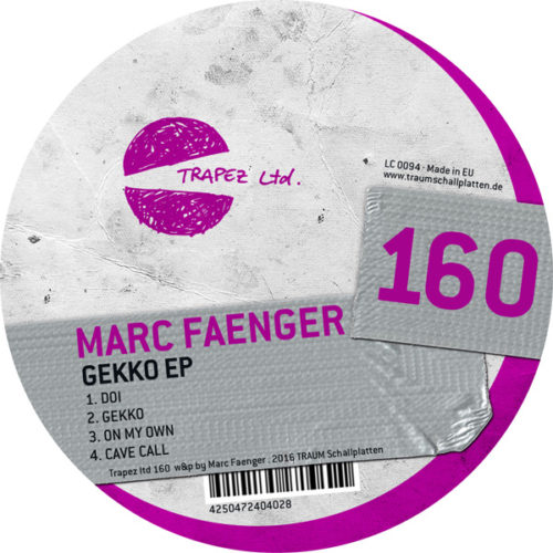 image cover: Marc Faenger - Gekko EP / Trapez Ltd