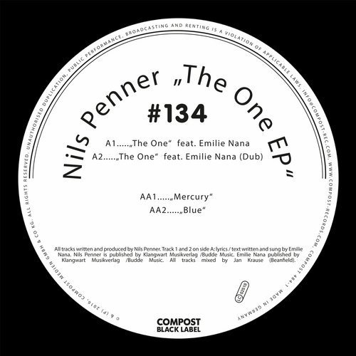 image cover: Nils Penner - The One EP - Compost Black Label #134 / Compost