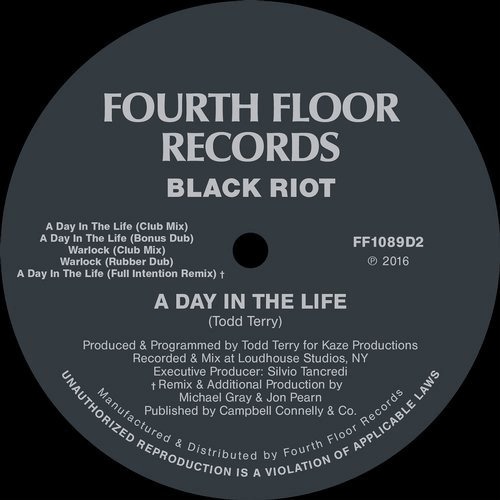 image cover: Black Riot - A Day In The Life / 4th Floor Records
