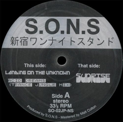 Vinyl: S.O.N.S – Shinjuku One Night Stand / S.O.N.S