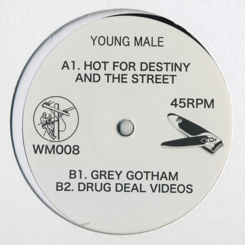 image cover: VINYL: Young Male - Hot For Destiny And The Street / White Material