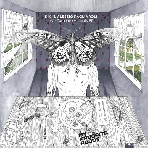 image cover: Kiki, Alessio Pagliaroli - We Turn Into Animals EP / My Favorite Robot Records