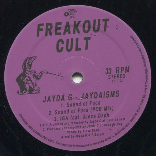 image cover: Jayda G - Jaydaisms EP / Freakout Cult