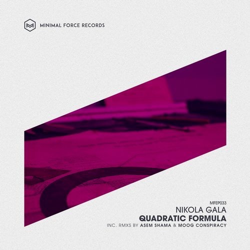 image cover: Nikola Gala - Quadratic Formula / Minimal Force Records