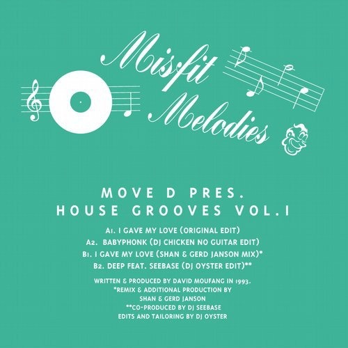 image cover: Move D Presents House Grooves Vol. 1 / Misfit Melodies