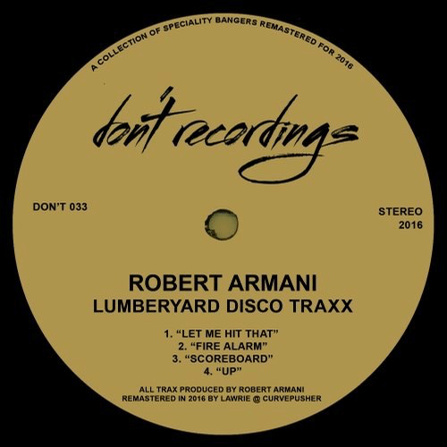 image cover: Robert Armani - Lumberyard Disco Traxx / Don't Recordings