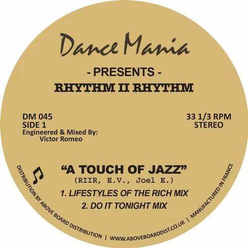 image cover: Rhythm II Rhythm - A Touch Of Jazz / Dance Mania Official
