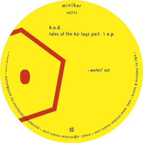 image cover: K.O.D. - Tales Of The Ku-layz part. 1 e.p. / Minibar Music