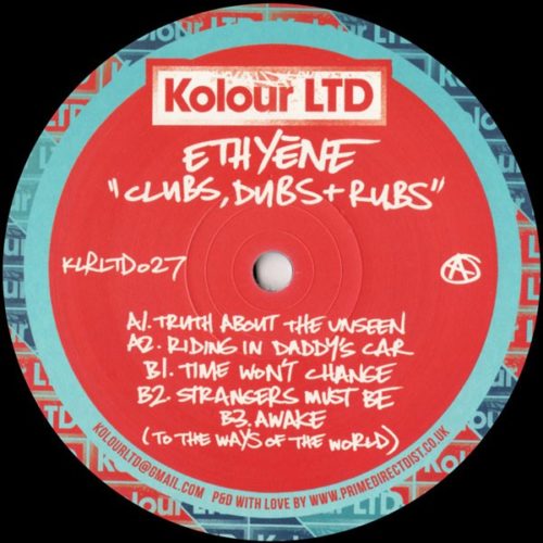 image cover: VINYL: Ethyène - Clubs, Dubs, & Rubs / Kolour LTD