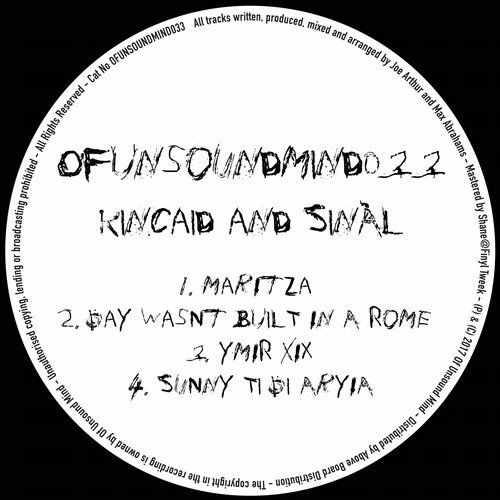image cover: Kincaid and Sinal - Maritza EP / Of Unsound Mind