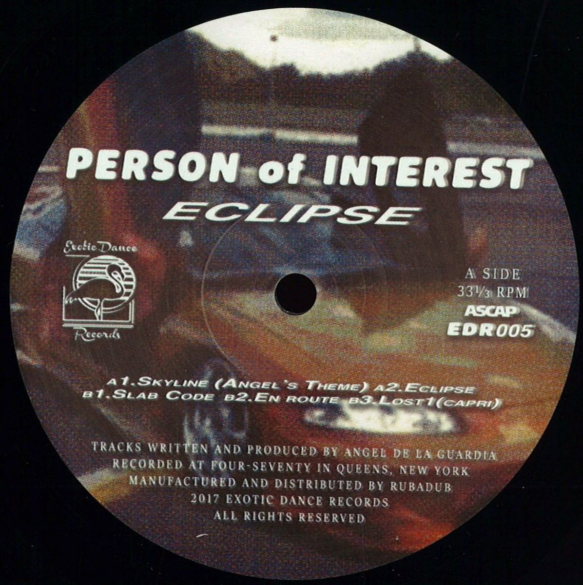 image cover: VINYL: Person of Interest - Eclipse / Exotic Dance Records