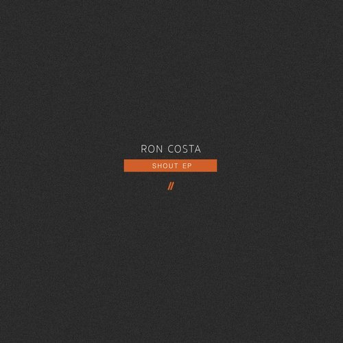 image cover: Ron Costa - Shout EP / Potobolo Records