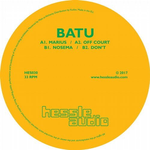 image cover: Batu - Marius / Hessle Audio