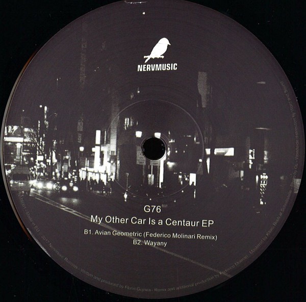 image cover: G76 - My Other Car Is A Centaur (INCL. Federico Molinari Remix) / Nervmusic Records