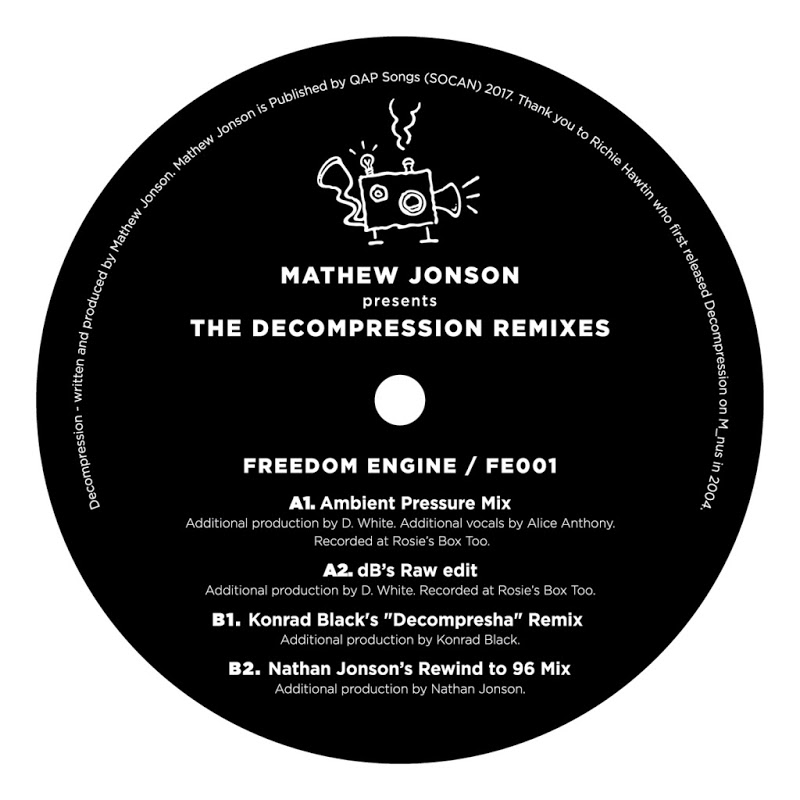 image cover: Mathew Jonson - Mathew Jonson Presents The Decompression Remixes / Freedom Engine
