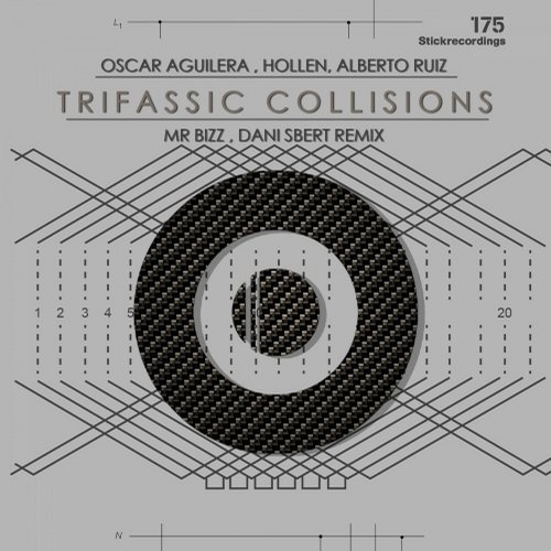 image cover: Oscar Aguilera, Alberto Ruiz, Hollen - Trifassic Collisions / Stickrecordings