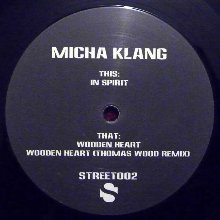 image cover: VINYL: Micha Klang - Wooden Heart / Low Down Street Music