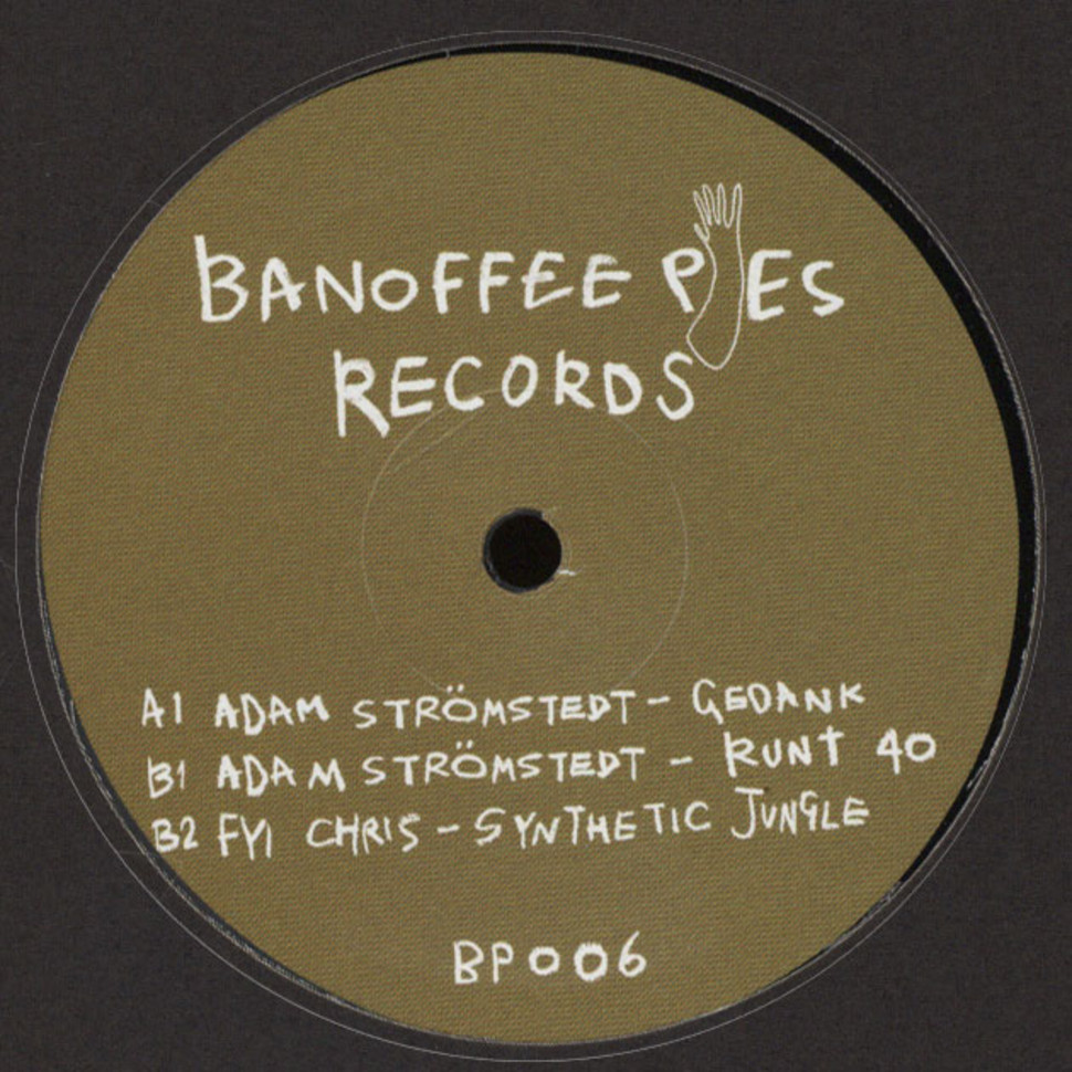 image cover: VINYL: Adam Strömstedt / FYI Chris - BP006 / Banoffee Pies