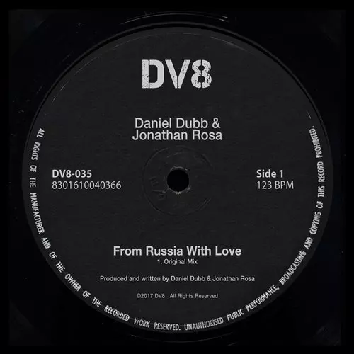 image cover: Daniel Dubb, Jonathan Rosa - From Russia With Love / DV8