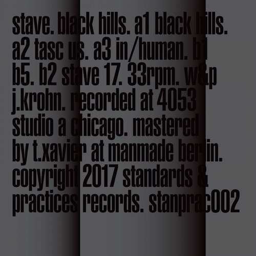 image cover: Stave - Black Hills / Standards & Practices