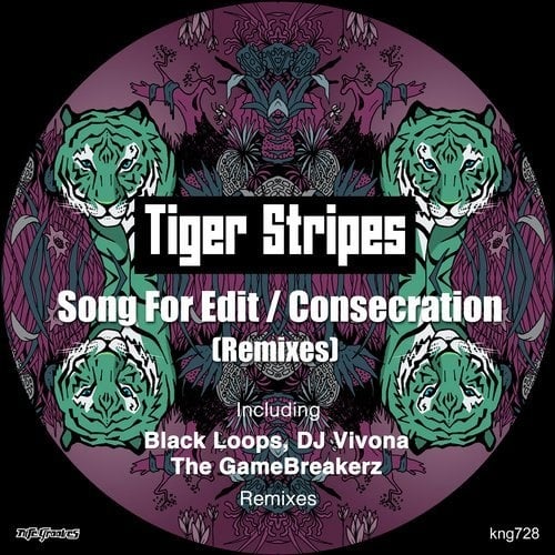 image cover: Kerri Chandler, Tiger Stripes, Hanna Hais - Song For Edit / Consecration (Remixes) / Nite Grooves