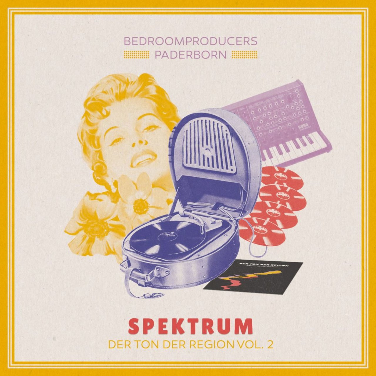 image cover: Bedroomproducers Paderborn - Spektrum - Der Ton der Region, Vol. 2 / Different Trains Records