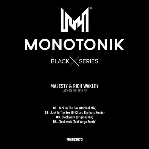 image cover: Majesty, Rich Wakley - Jack In The Box EP / Monotonik Records