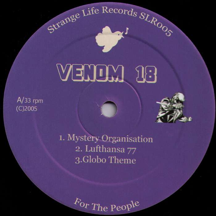 image cover: Venom 18 - Mystery Organisation / Strange Life Records