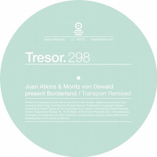 image cover: Juan Atkins & Moritz von Oswald Present Borderland: Transport / Tresor Records