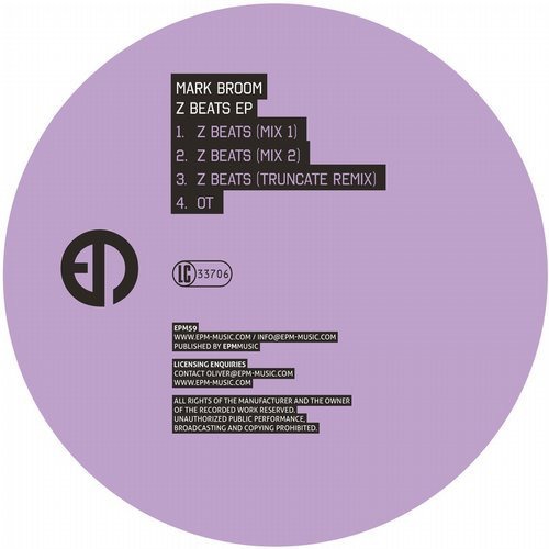 image cover: Mark Broom - Z Beats EP (+Truncate Remix) / ePM Music