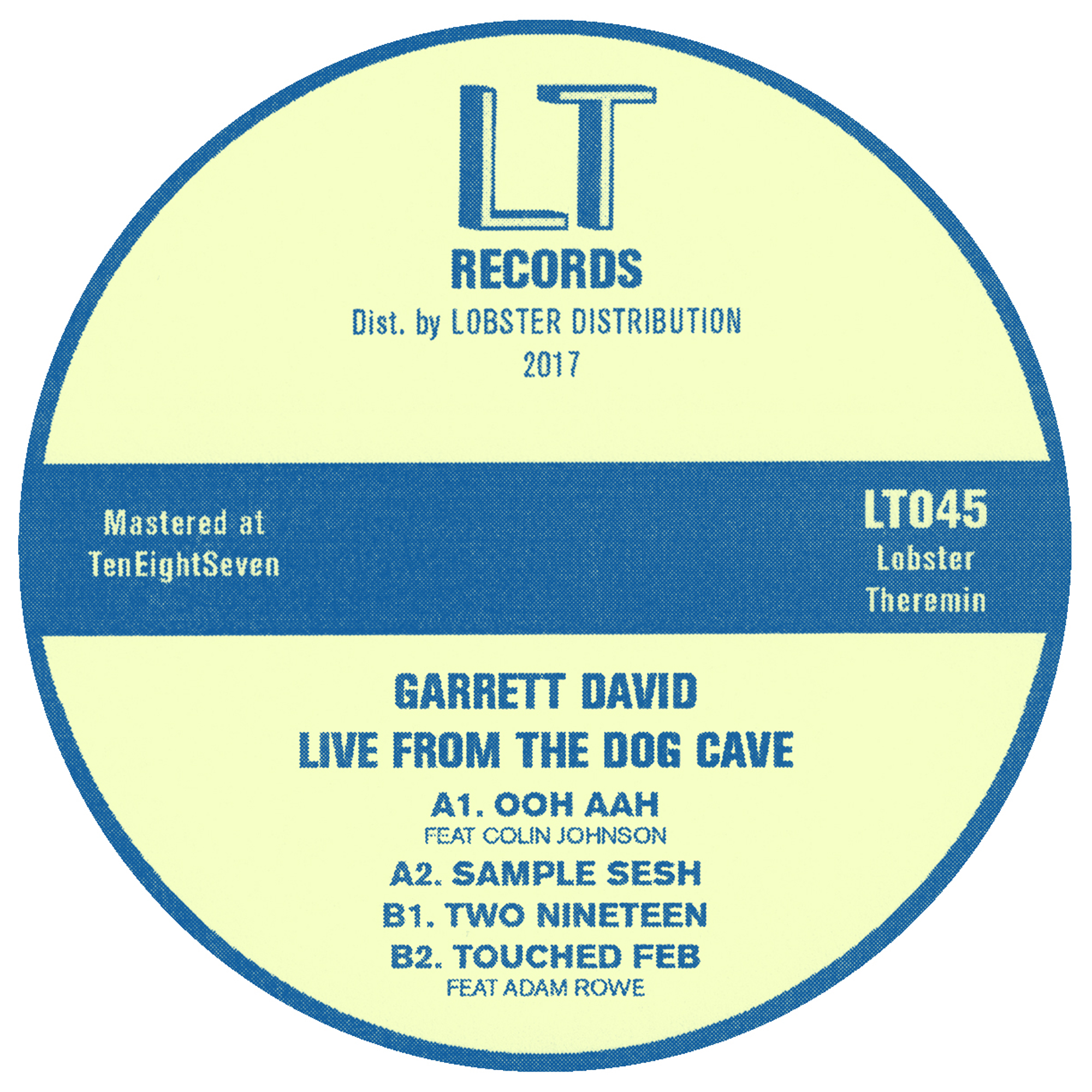 image cover: Garrett David - Live From The Dog Cave / Lobster Theremin