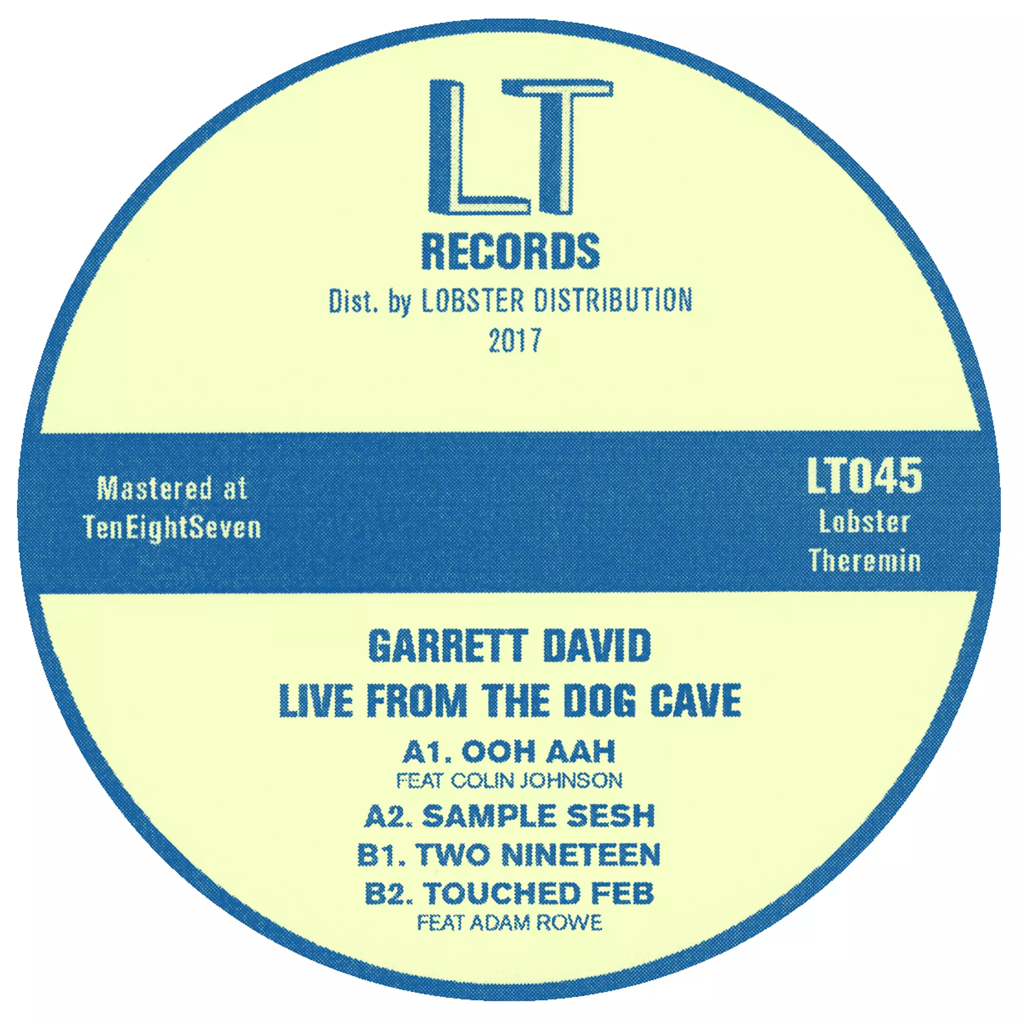 image cover: Garrett David - Live From The Dog Cave / Lobster Theremin