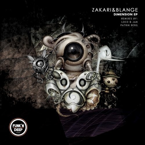 image cover: Zakari&Blange - Dimension - EP / Funk'n Deep Black